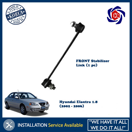 Hyundai Elantra !.8 (2002 2006) Front Stabilizer Link (1 pc)